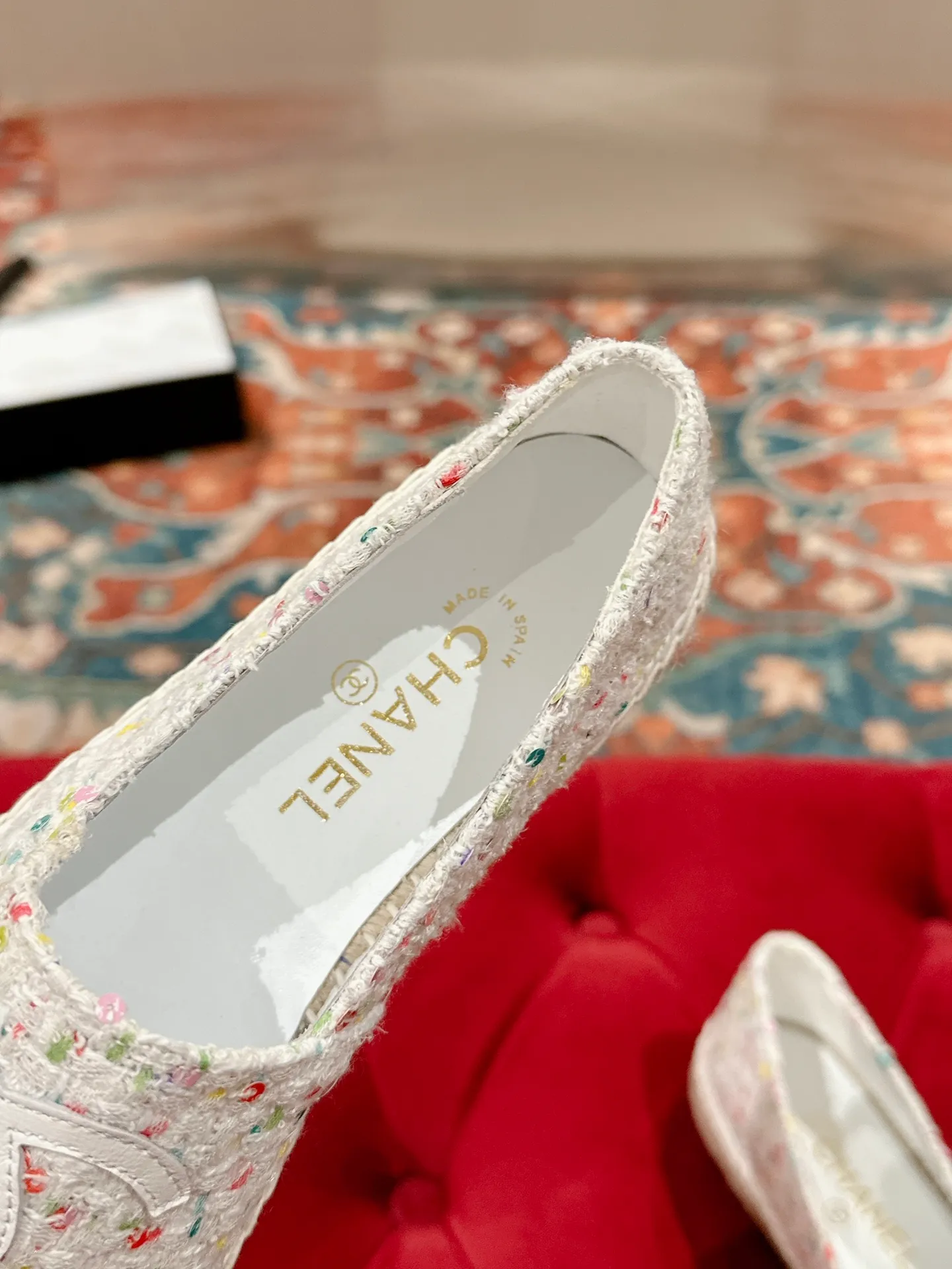 👟👟Ex-factory price 400👟👟 CHANEL 2024 early spring new fisherman shoes, top version 👏👏The inner pads are all made of original imported sheepskin! Code number: 35 - 40 (34.41.42 customized, non-returnable) standard code with full set of packaging